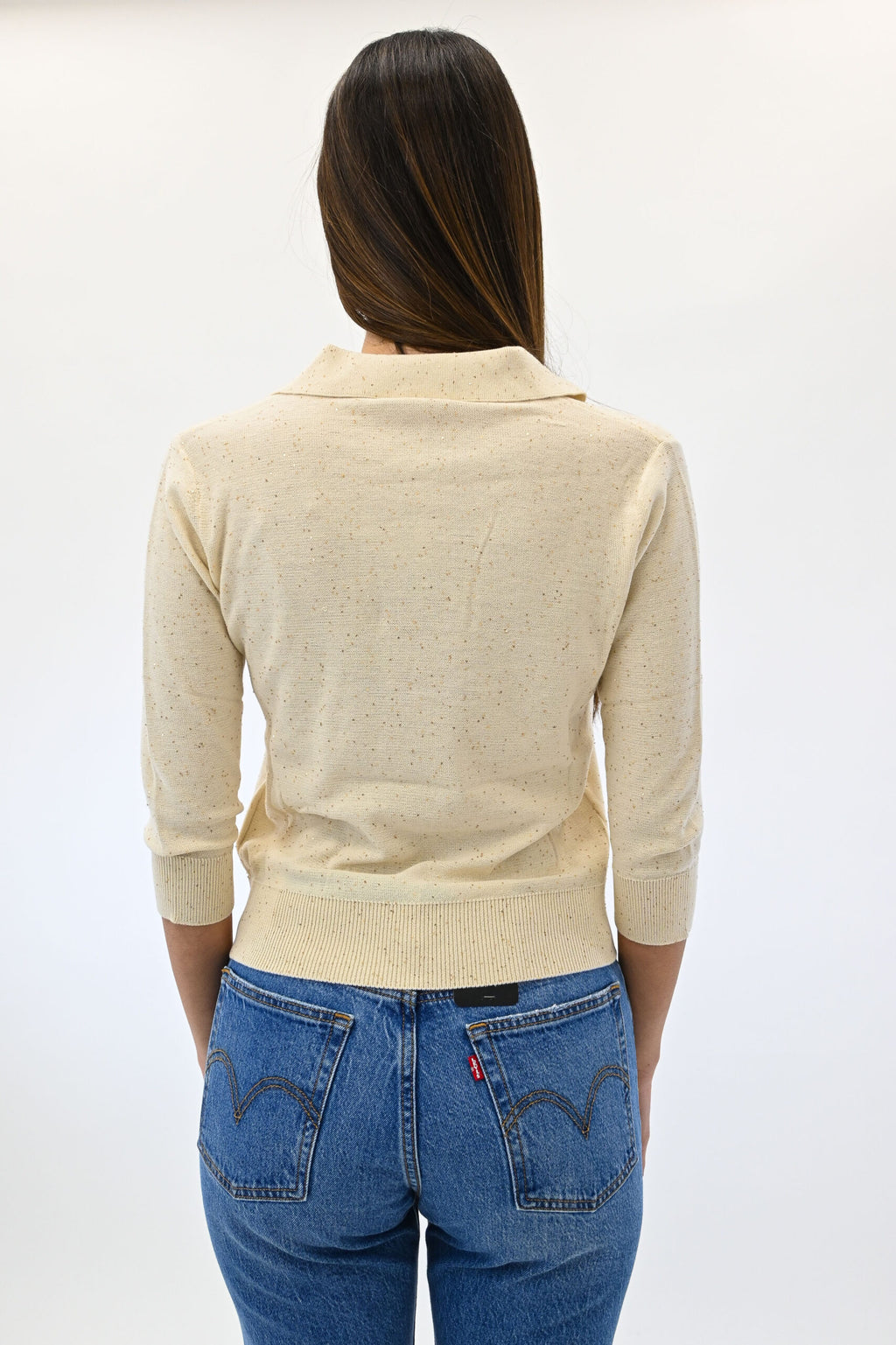 Emme Marella polo burro manica lunga