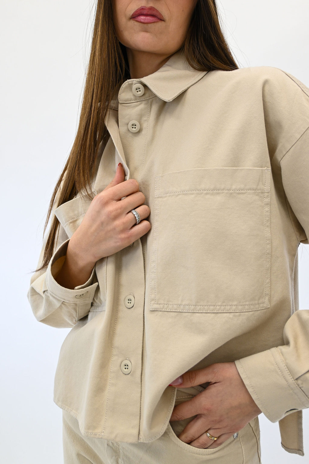 Weekend Max Mara overshirt beige