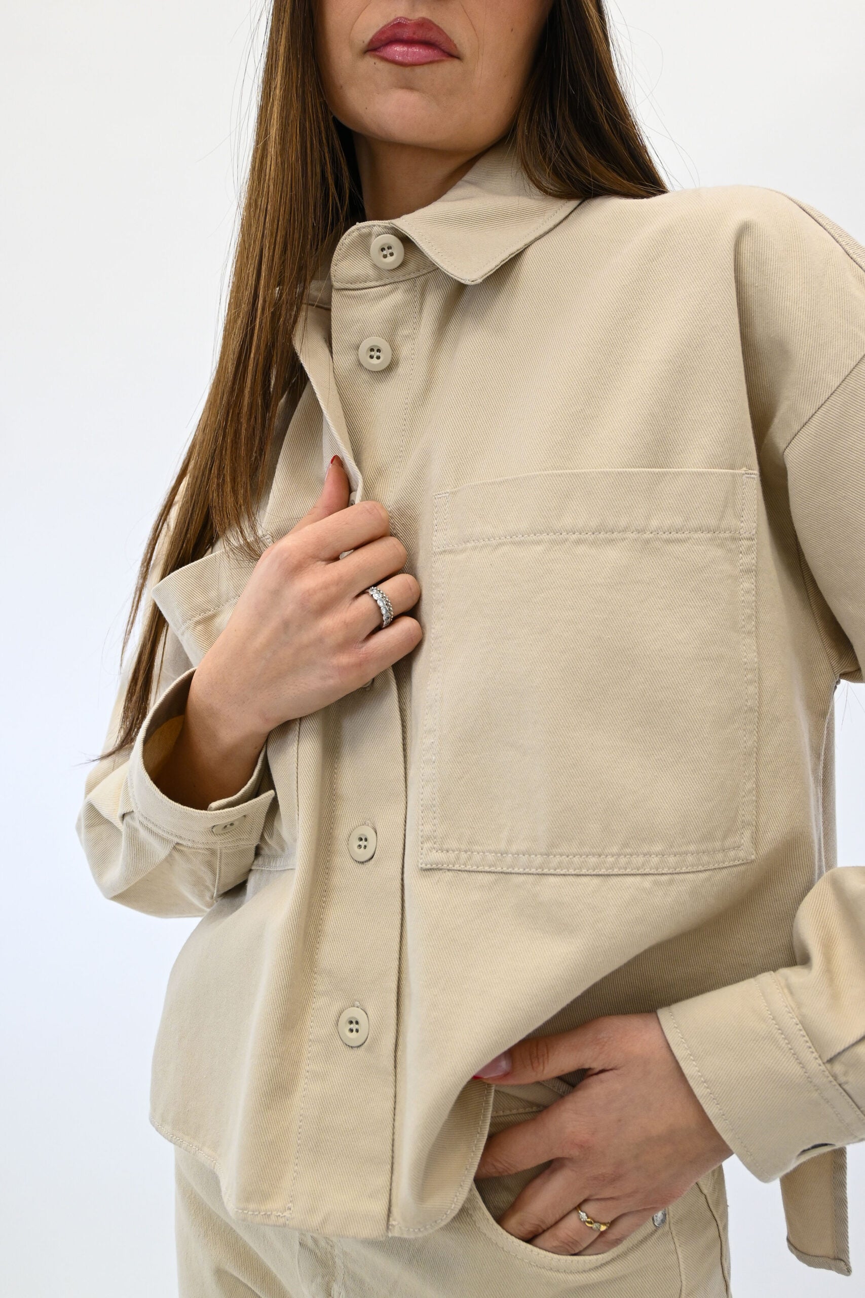 Weekend Max Mara overshirt beige