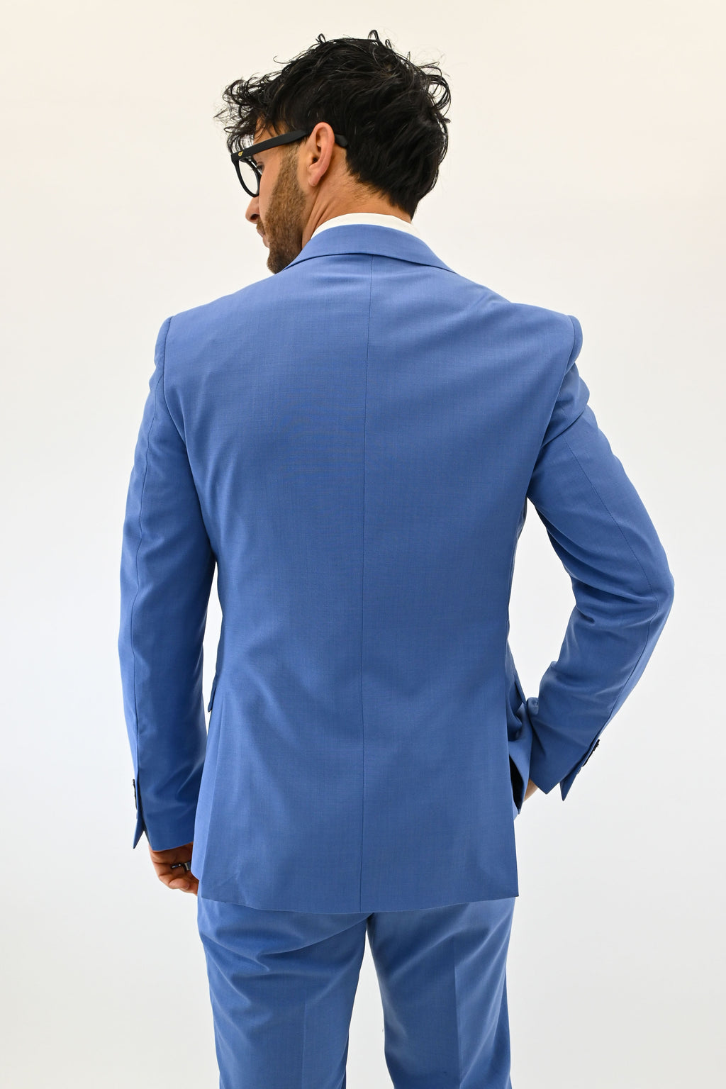 Completo tre pezzi azzurro - Berti Mode Collection