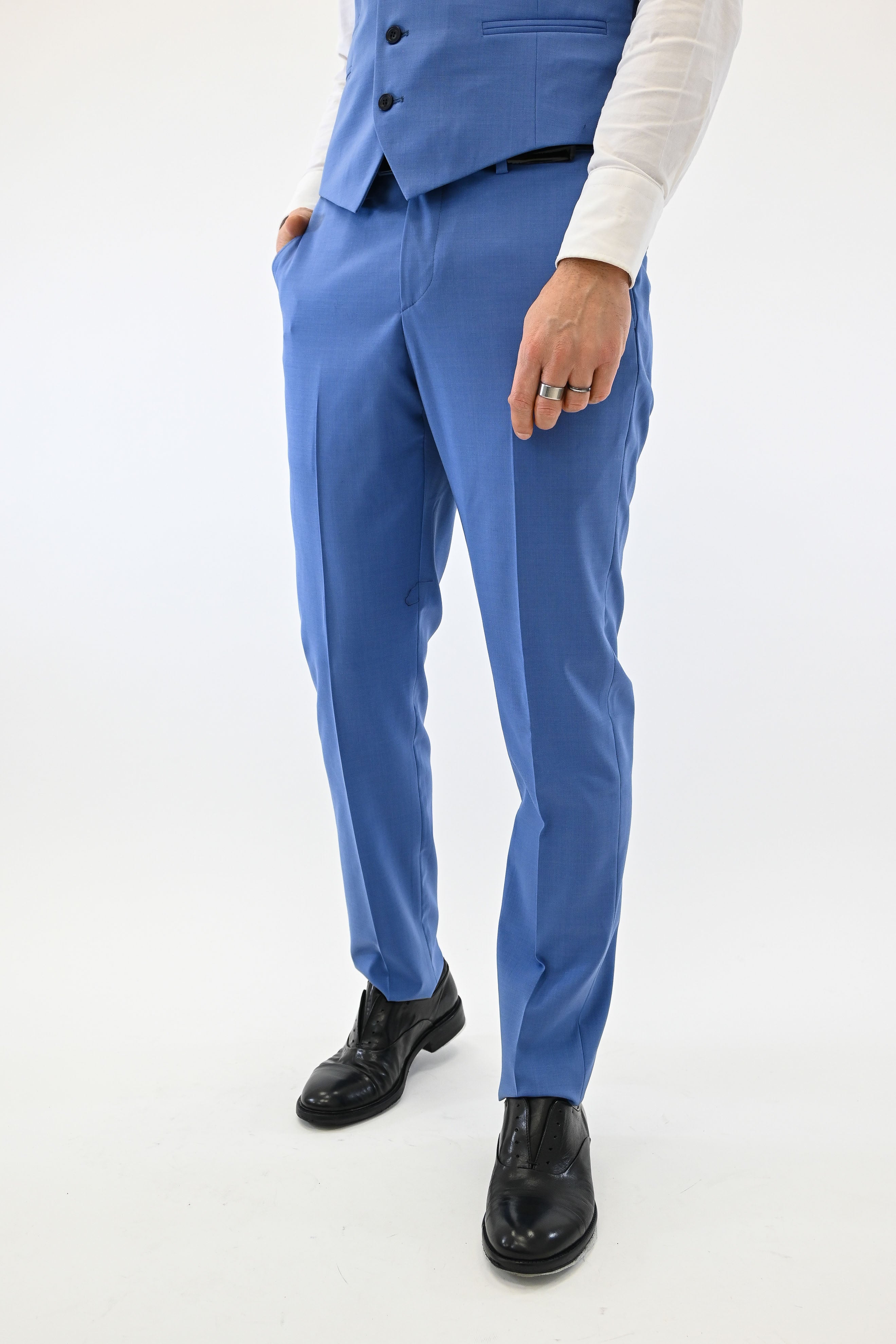 Completo tre pezzi azzurro - Berti Mode Collection