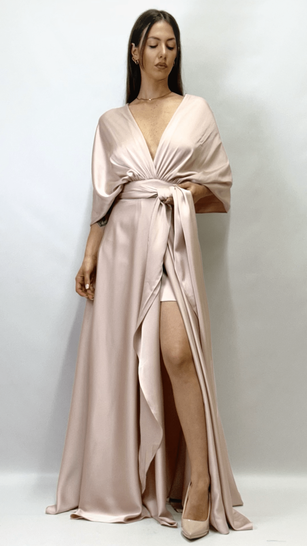 Berti Mode Collection - Abito cipria