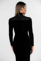 Elisabetta Franchi - abito lungo in velluto