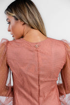 Twinset - abito corto rosa