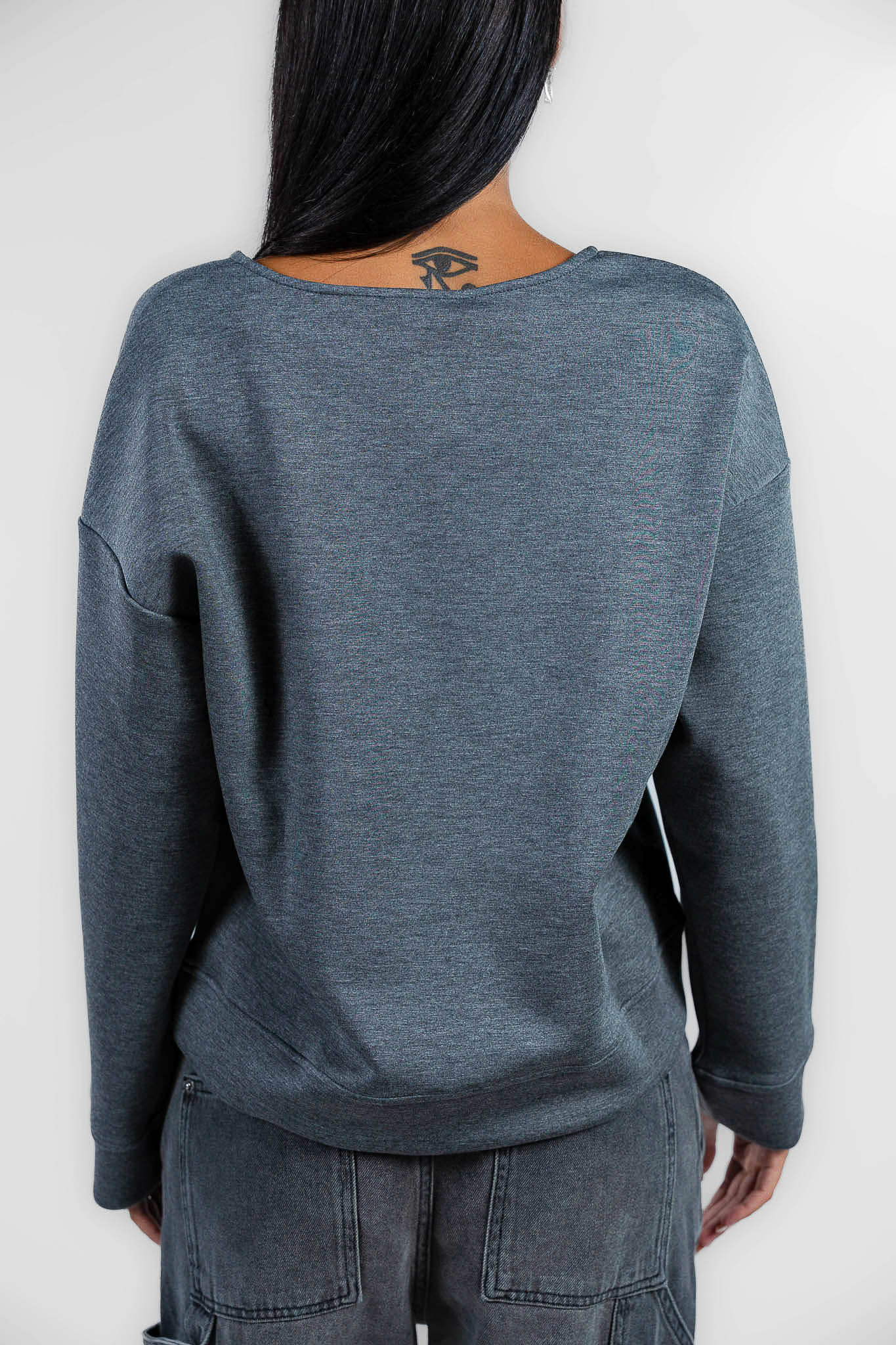Pennyblack - maglia grigio melange