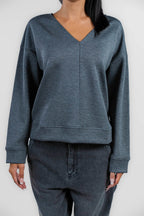 Pennyblack - maglia grigio melange