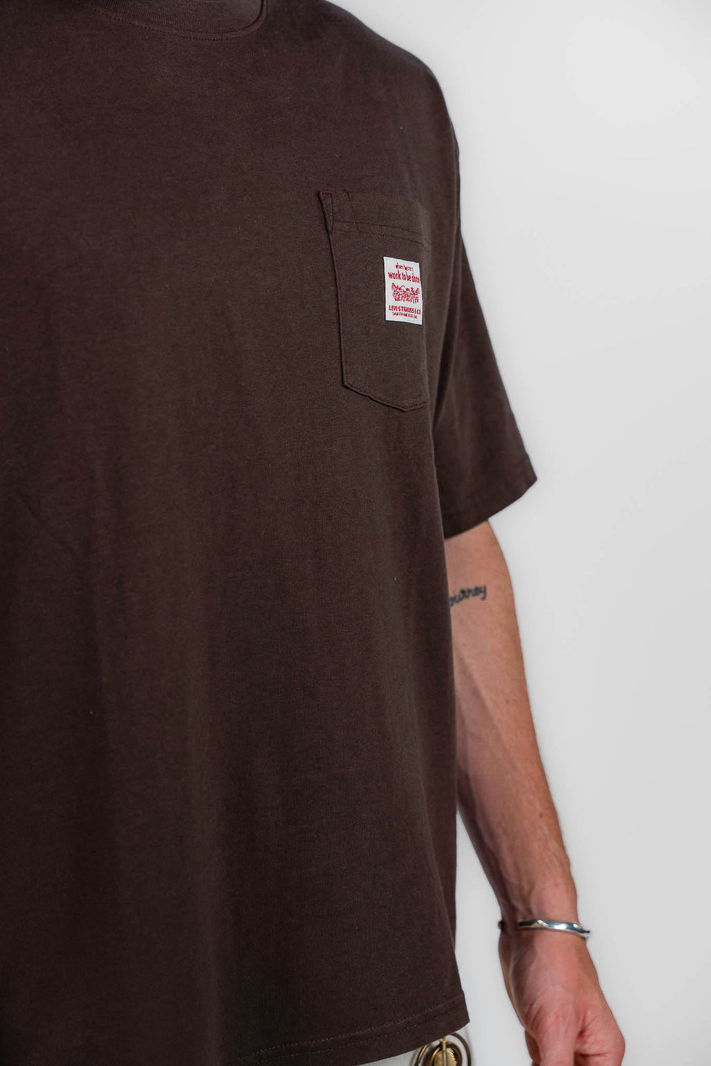 Levi's - t-shirt marrone