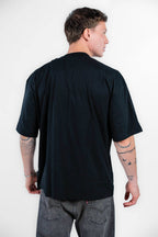 Over/D - t-shirt nera over