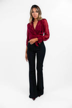 Elisabetta Franchi - camicia cigliegia