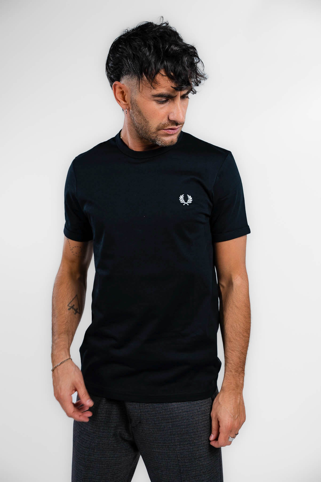 Fred Perry - t-shirt nera