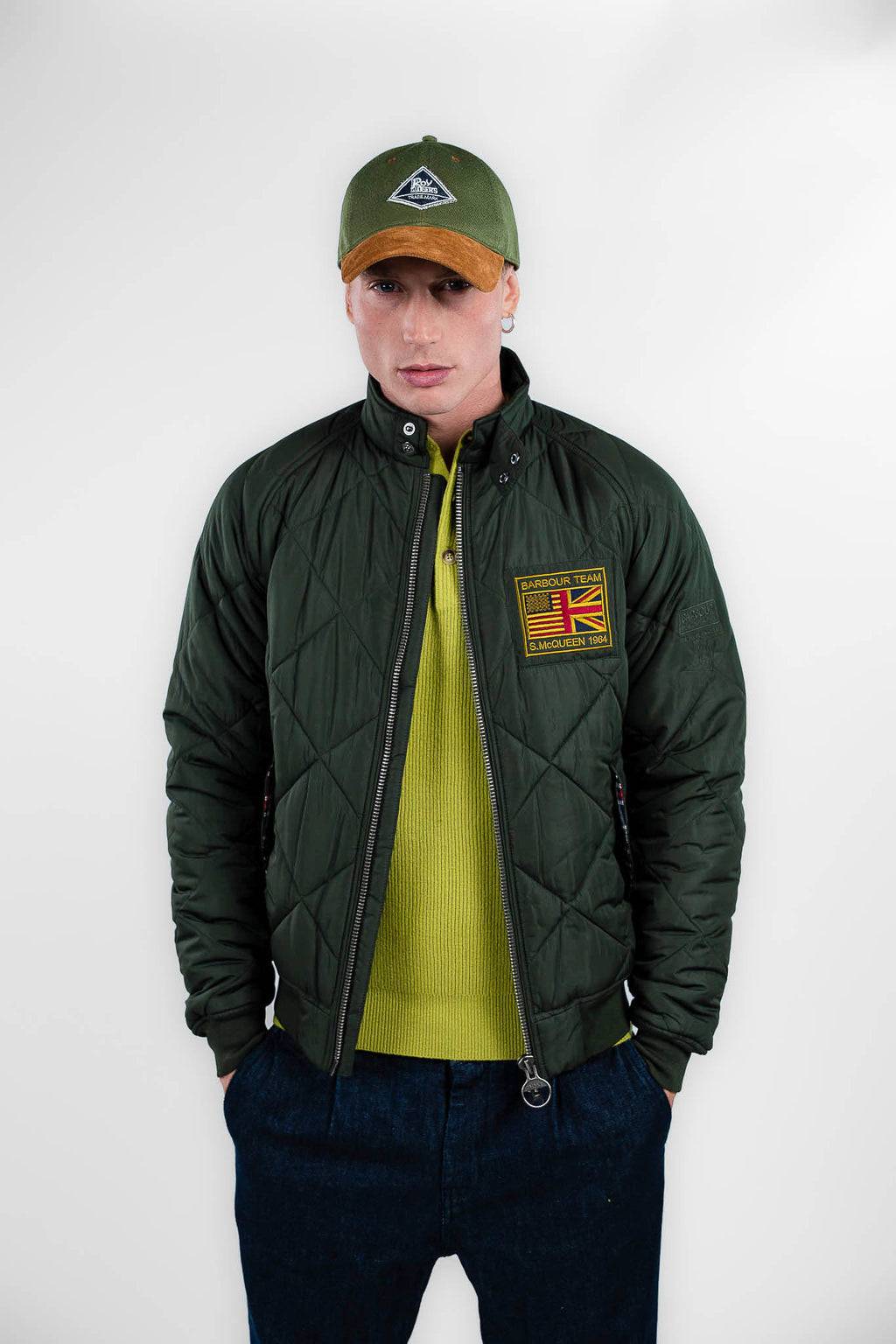 Barbour - imbottito verde