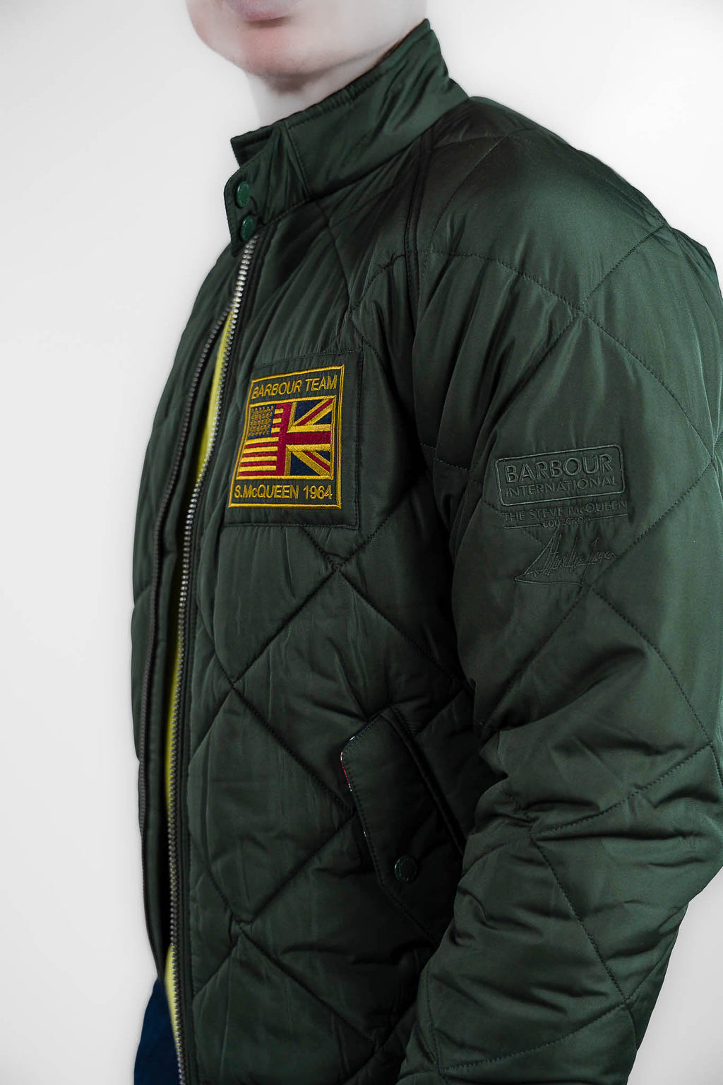 Barbour - imbottito verde