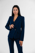 Rinascimento - Giacca doppiopetto blu