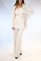 Pantalone gessato bianco - Vicolo