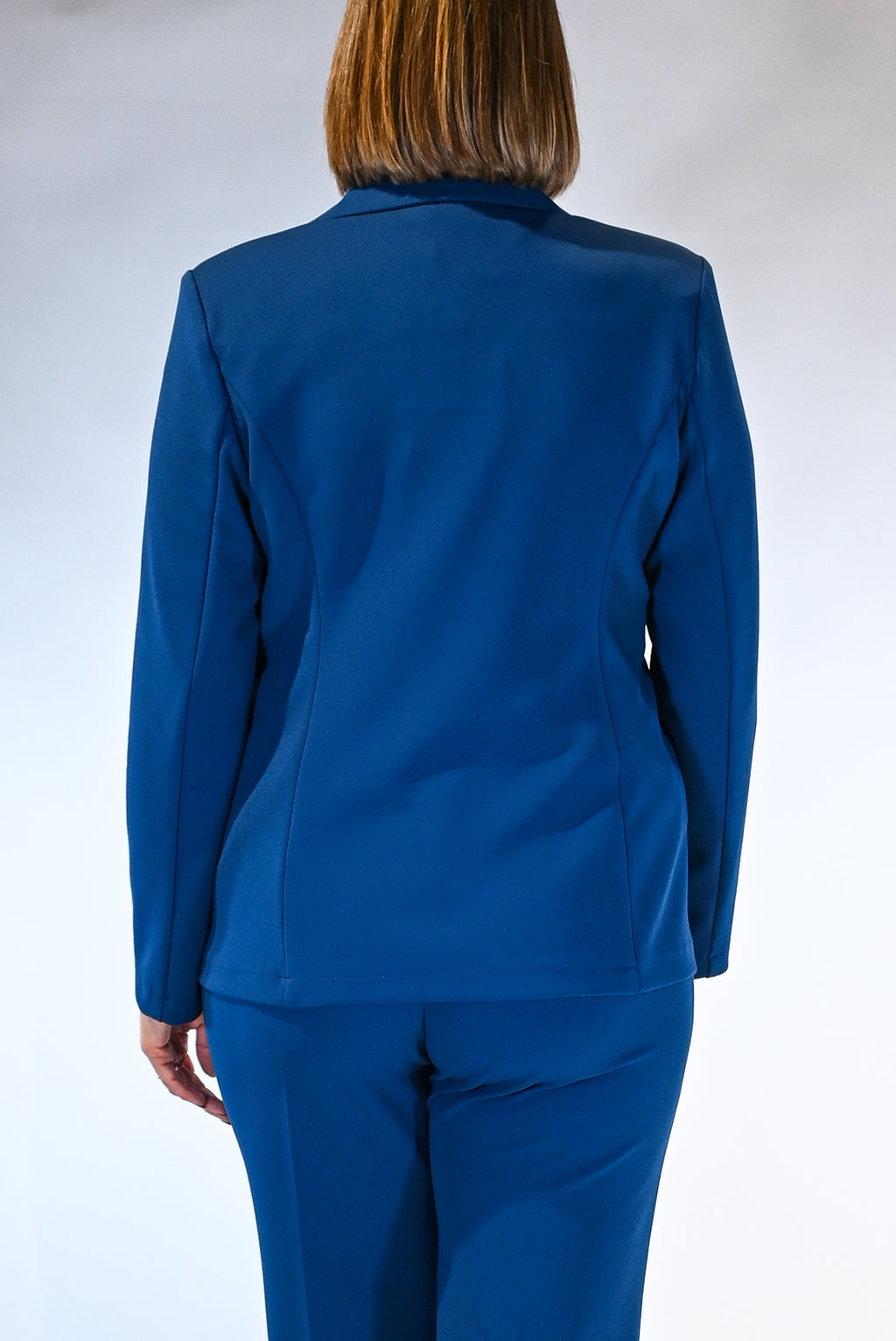 Giacca doppio petto blu petrolio - Rinascimento