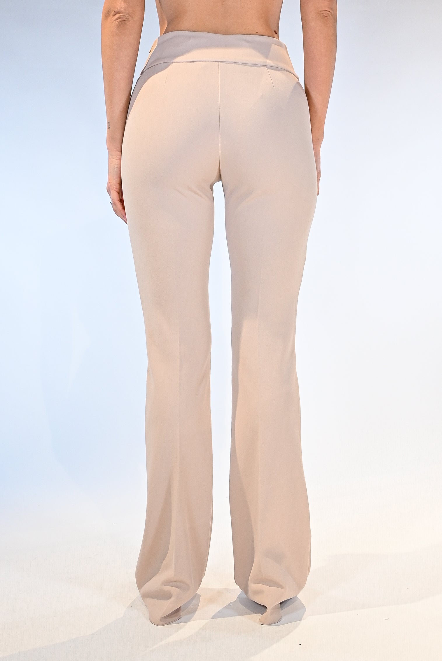 Pantalone a Sigaretta Sartoriale – Beige Sabbia - Rinascimento