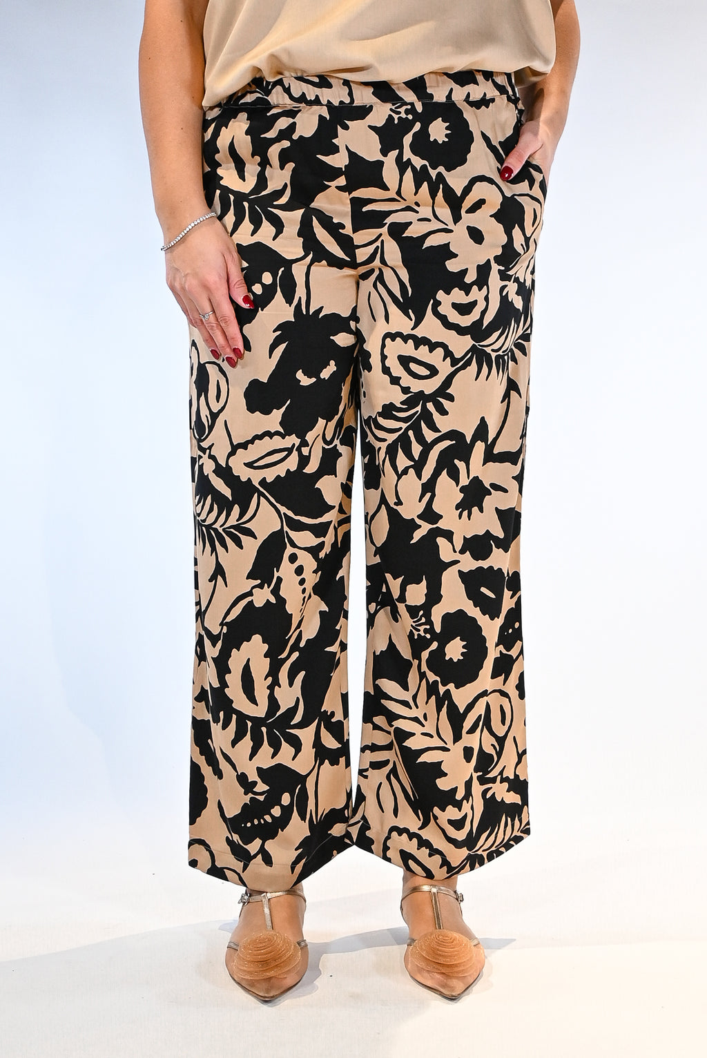 Pantalone a palazzo floreale - Persona