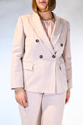 Blazer doppiopetto rosa cipria - Persona