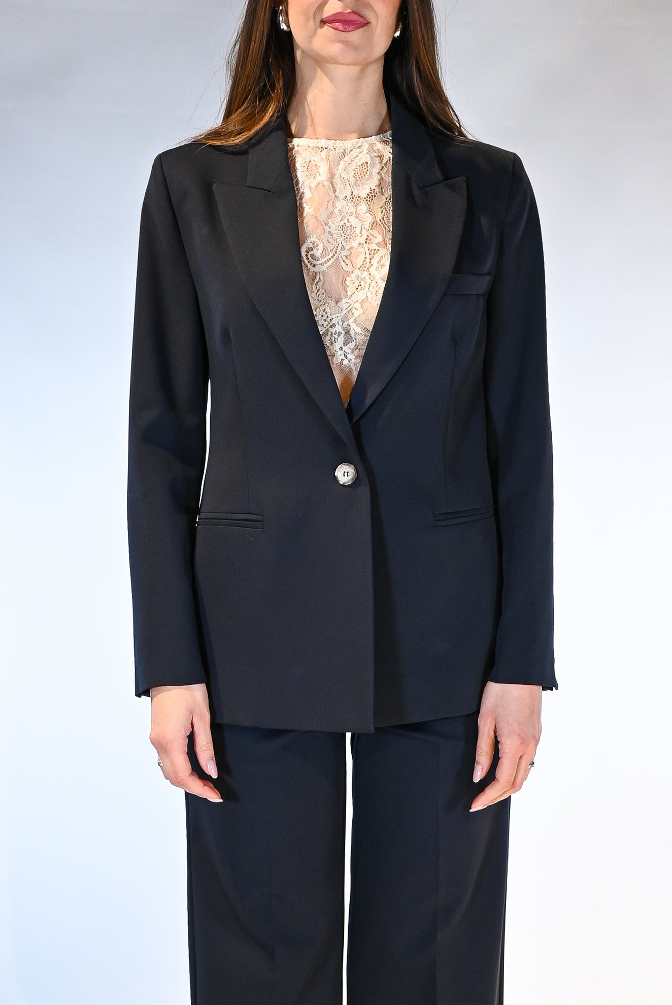 Giacca monopetto blu - Vicolo