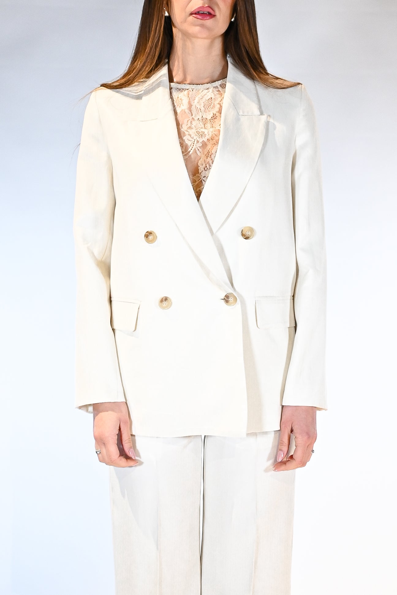 Blazer doppiopetto bianco - Vicolo