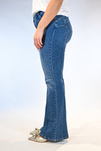 Jeans flare lavaggio medio - Persona