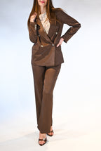 Blazer doppiopetto marrone - Vicolo