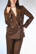 Blazer doppiopetto marrone - Vicolo