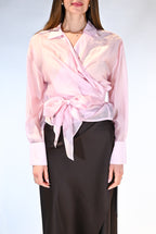 Camicia a portafoglio rosa - Vicolo