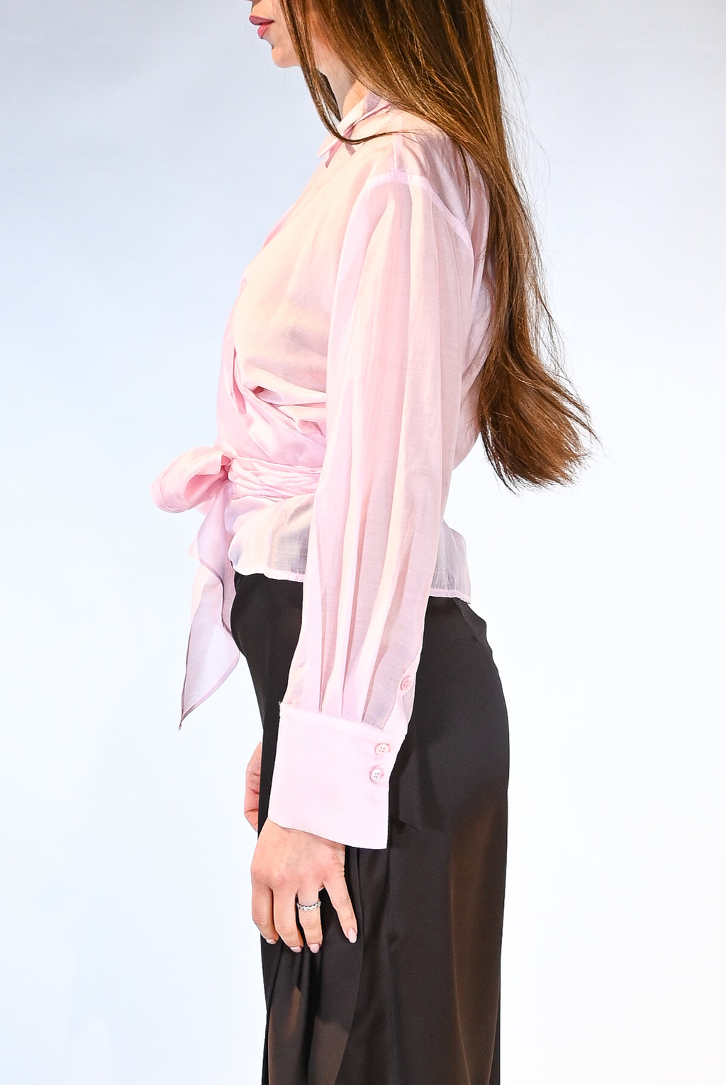 Camicia a portafoglio rosa - Vicolo