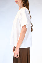 T-shirt over bianca - Vicolo