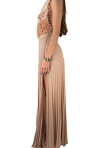 Abito in tulle e jersey lurex - Elisabetta Franchi