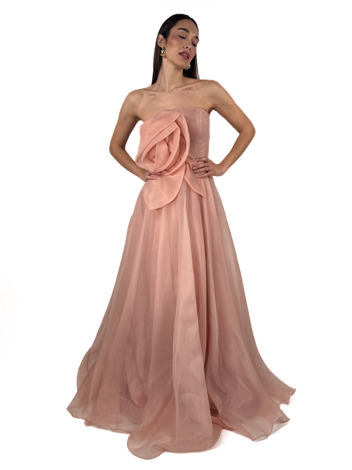 Abito rosa antico - Berti Mode Collection