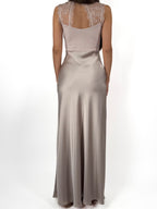 Abito con scollo a cuore rosa  - Rinascimento