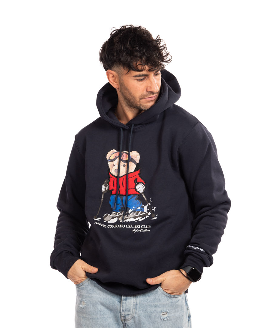 Supercuture felpa con cappuccio