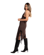 Vicolo abito sottoveste marrone