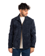 Over/d overshirt blu