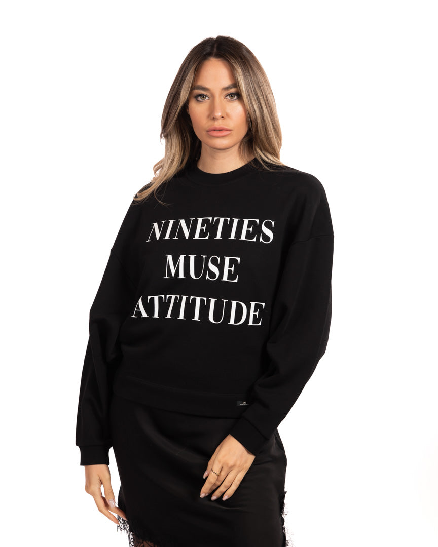 Elisabetta Franchi felpa nera