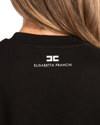 Elisabetta Franchi felpa nera