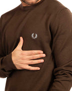 Fred Perry - maglione color tabacco