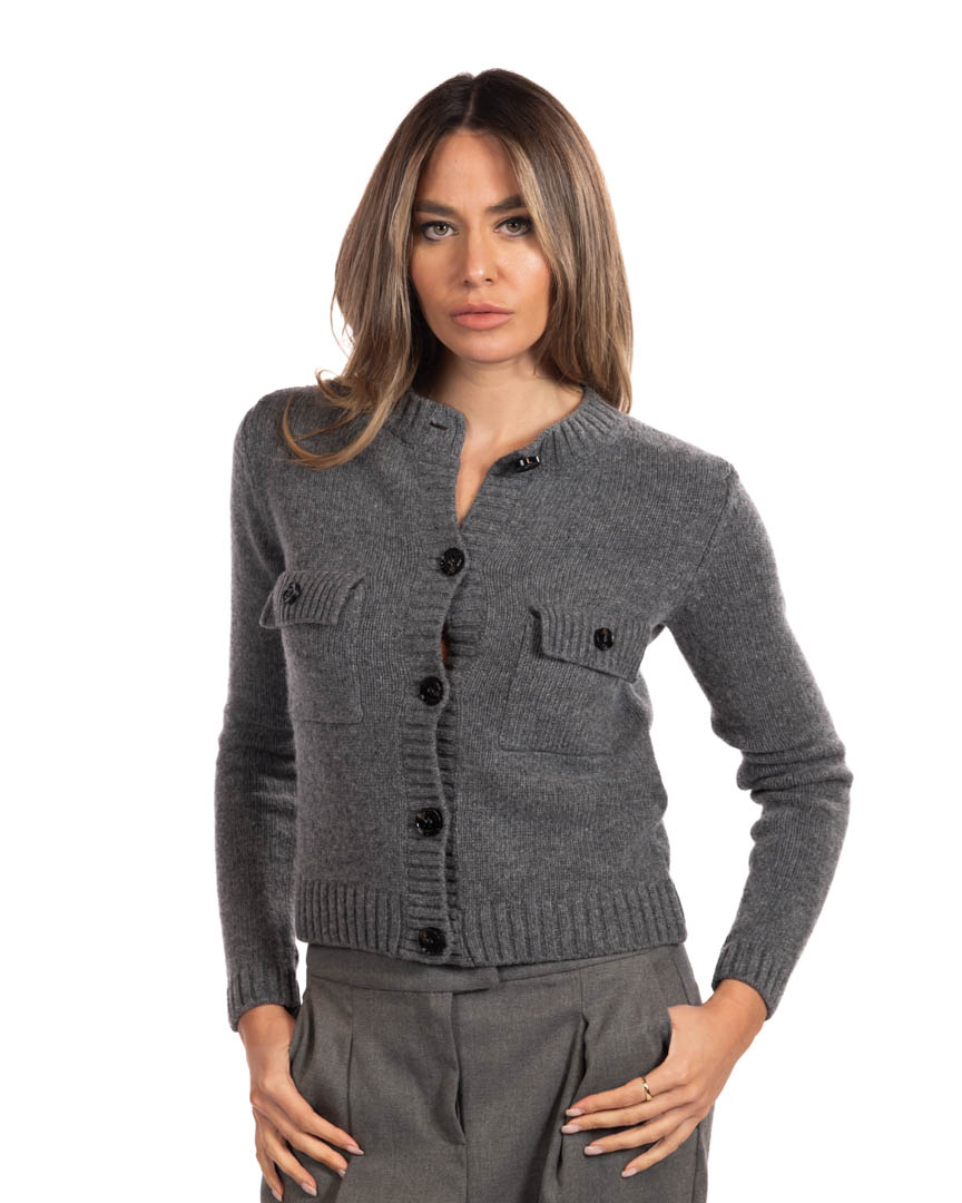 Weekend Max Mara cardigan grigio