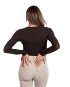 Vicolo maglia marrone