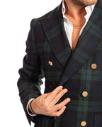 Berti Mode collection giacca doppiopetto fantasia