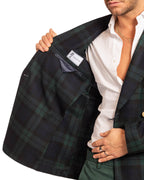 Berti Mode collection giacca doppiopetto fantasia