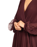 Twinset abito bordeaux