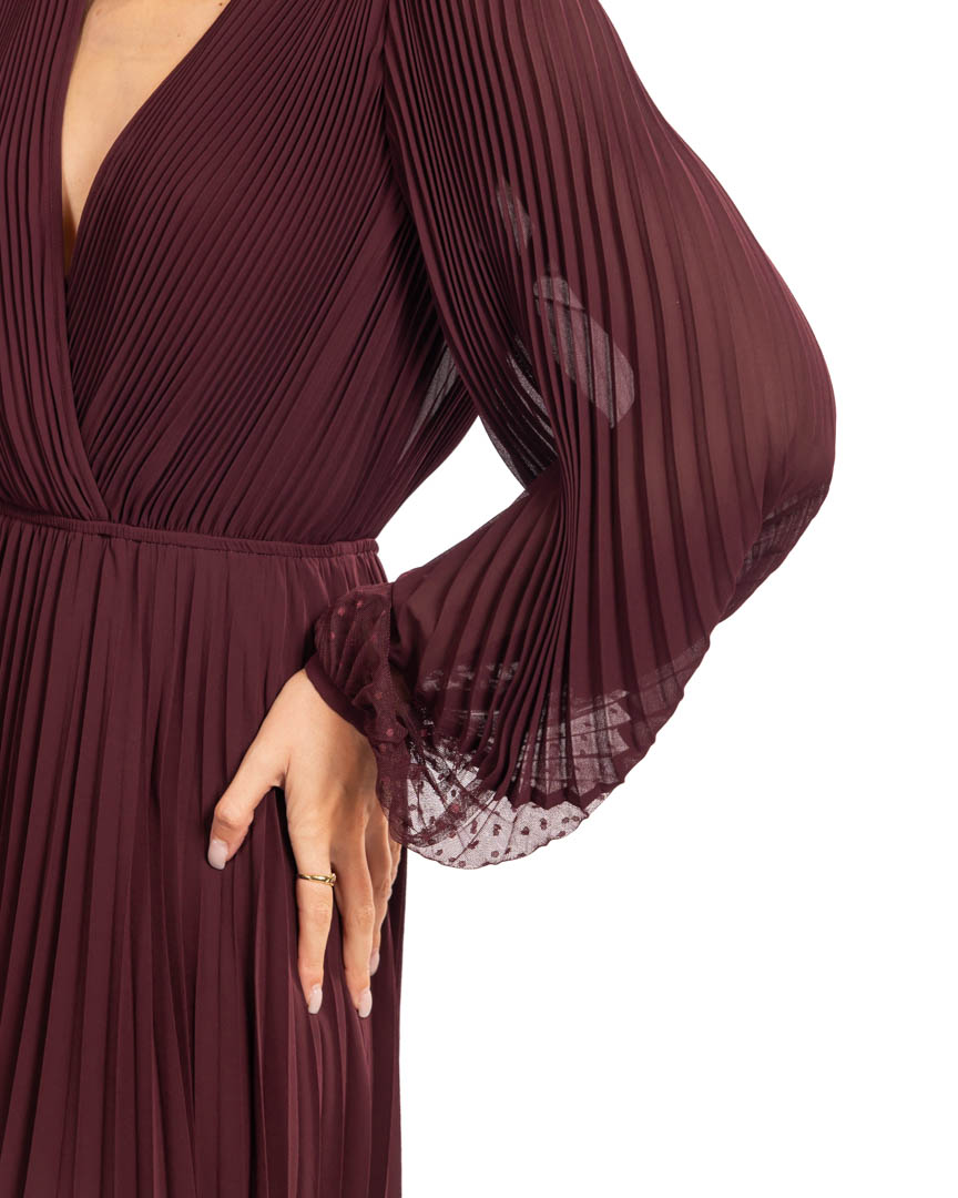 Twinset abito bordeaux