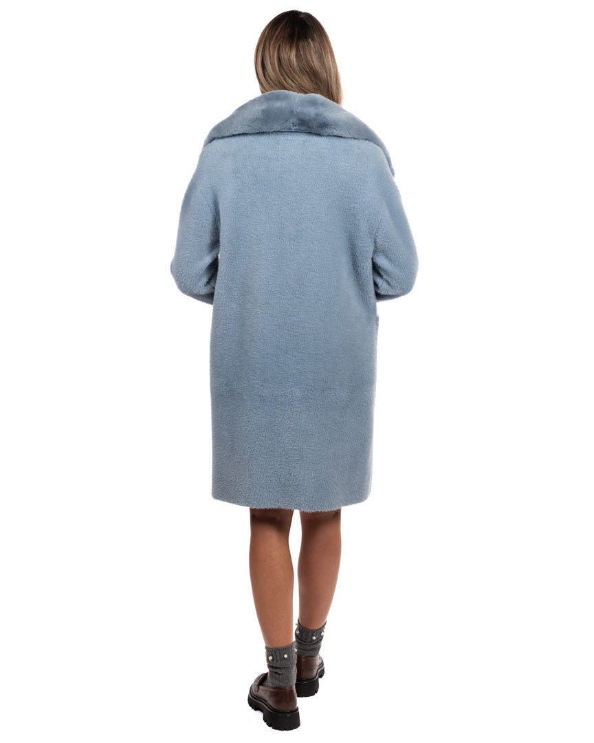 Montereggi cappotto azzurro