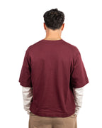 Berna t-shirt bordeaux