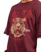 Berna t-shirt bordeaux