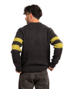 Fred Perry maglione grigio a righe