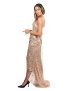 Berti Mode Collection abito oro rosa